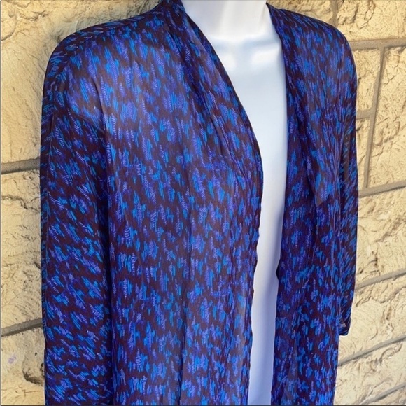 ANA Blue Sheer Beach Vacation Pull cover up sheer
Size Med - Picture 3 of 10